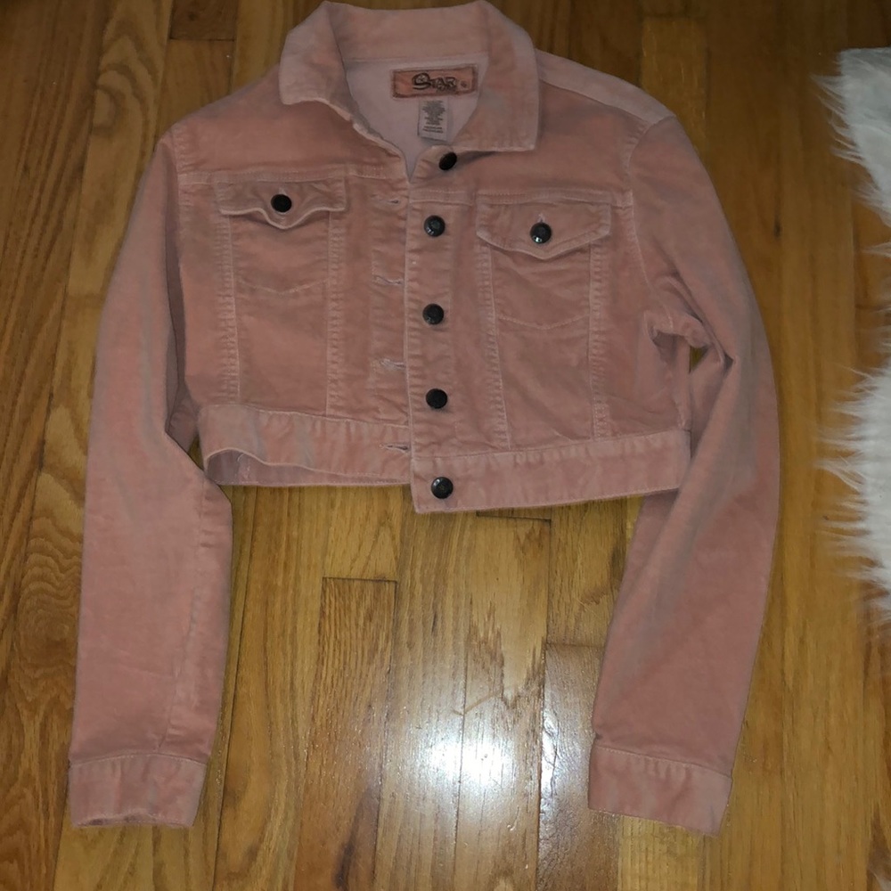 Crop Corduroy Jacket